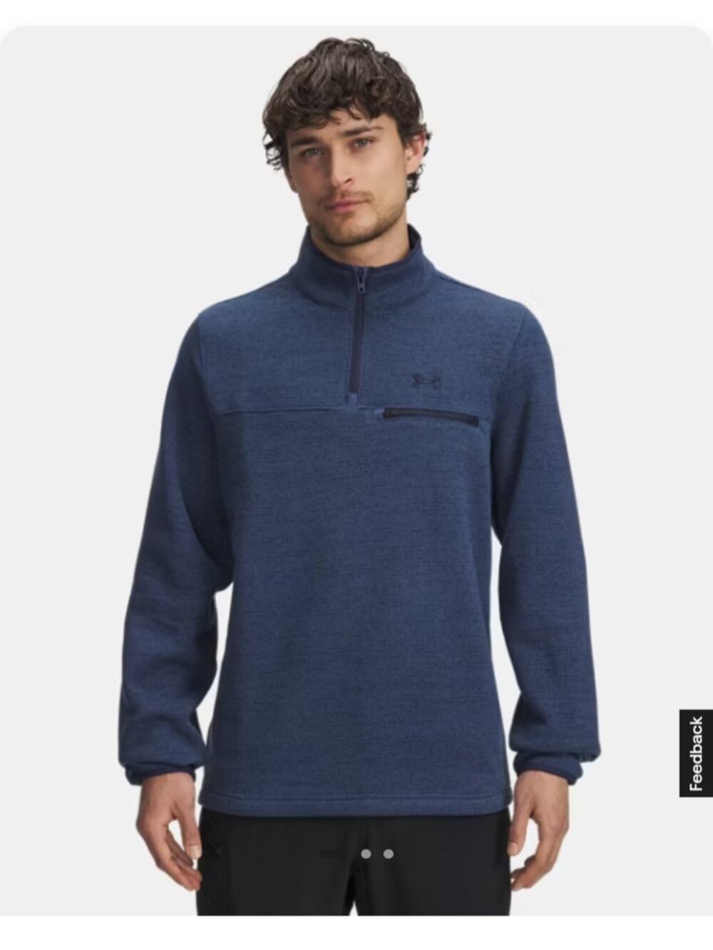 Under Armour Specialist Men's Quarter Zip Medium NEW
